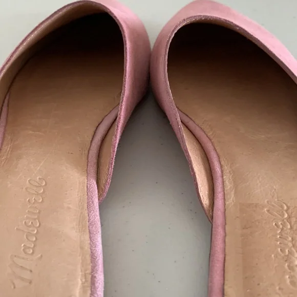Madewell Remi Slip On Suede Mule Pink Size 6.5 - Picture 7 of 9